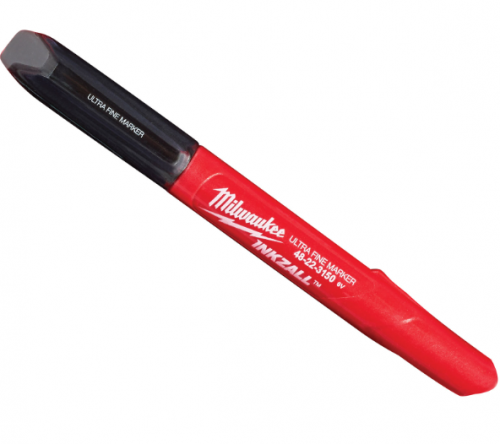 Značkovač Inkzall čierny s jemným hrotom Milwaukee