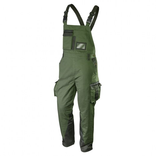 Pracovné nohavice s trakmi CAMO olive NEO